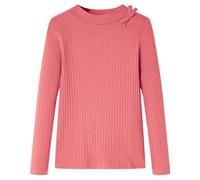 T-Shirt Enfants à Manches Longues Vêtement Tout-Petit Garçon Fille Rose Vieux 92