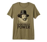 T-Shirt Enlightenment - Knowledge is Power T-Shirt Haut de Gamme