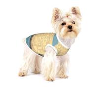 T-shirt « Enter the maze of thinking » pour chien, 100 % coton doux, parfait pour les chiens de petite et moyenne taille, chemise élégante et confortable pour chiens, taille M