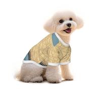 T-shirt « Enter The Maze of Thinking » pour chien - Vêtements pour chiots et animaux de compagnie - Débardeur élastique - Pour chiens et chats - Mignon - Respirant - Doux - Taille M