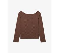 Superdry Bardot Off Shoulder Long Sleeve T-Shirt L