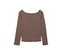 T-shirt épaules dénudées femme Superdry Marron M