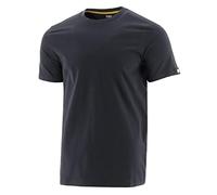 Caterpillar Mens Essentials Short-Sleeve T-Shirt Black Size UK XXL EU XXL