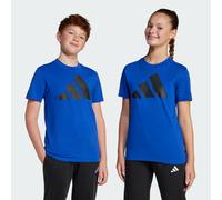 adidas Mixte Enfant Essentials BIG Logo T-Shirt, Royal Blue/Black, 9-10 Years
