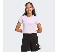 Adidas T-shirt fonctionnel Essentials – violet pastel/blanc – Taille 152