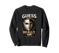 T-Shirt esthétique Vintage Guess Who I Really Am Mask Sweatshirt