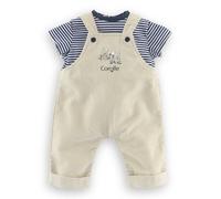 T-shirt et salopette écru bords de loire pour poupon 36 cm multicolore TU