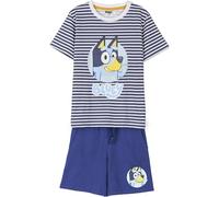 ARTESANÍA CERDÁ Ensemble T-shirt et short Bluey imprimé Bleu Taille 4 ans 100% coton 220 g/m²