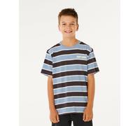 T-shirt Eternal Shred Rayé Garçon Denim Délavé 14A
