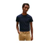 Tommy Hilfiger T-Shirt Manches Courtes Homme Core Stretch Slim Fit, Bleu (Desert Sky), XXL