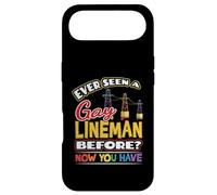 T-Shirt Ever Seen a Gay Lineman Before Now You Have Pride Coque pour iPhone Air