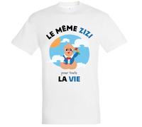 T-Shirt EVJF Le même Zizi pour Toute la Vie - Enterrement de Vie de Jeune Fille - Taille M