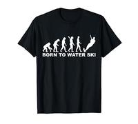T-shirt Evolution Born to Water Ski T-Shirt