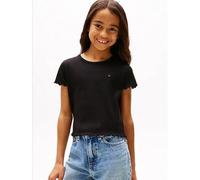 T-Shirt Extra Slim À Bordures À Volants