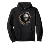 T-Shirt Extraterrestre Alien UFO avec graphisme 3D Amusant Sweat à Capuche