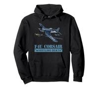 T-Shirt F4U Corsair, « Whistling Death » Cool Warbird Sweat à Capuche