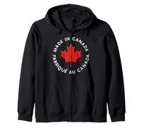 T-Shirt fabriqué au Canada Cadeau drôle Canadien Texte français Sweat à Capuche