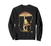 T-Shirt Fairy Frogcore - Toad and Fungi Forest Frog Dream Art Sweatshirt