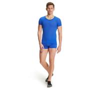 Falke Regular Shortsleeve Maillot De Course Hommes-Bleu, Taille XL