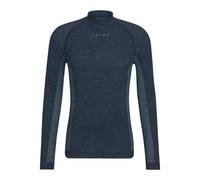 Falke - Wool-Tech Long Sleeve Zip - Sous-vêtement thermique homme Space Blue - L