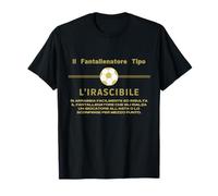 T-shirt FantaFootball Drôle Homme Le Fantallenator Type T-Shirt
