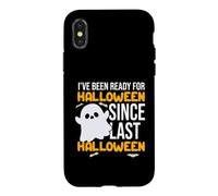 T-Shirt fantôme d'halloween Amusant Halloween Gothique Vibe sorcière Vie Coque pour iPhone X/XS