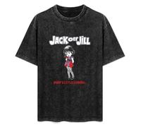 T-Shirt Fashion Short Sleeve Jack Off Jill Daddy’S Little Cannibal Explicit Riot Goth Band Round Neck, Short Sleeve Cotton T-Shirt Black S