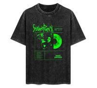 T-Shirt Fashion Short Sleeve Suckerpunch Anniversary Maggie Lindemann Singer Round Neck, Short Sleeve Cotton T-Shirt Black L