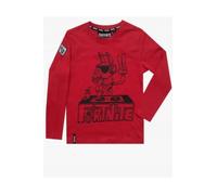 T-SHIRT - Fashion Uk - fortnite DJ Wonder - Rouge à manche longues 164 cm