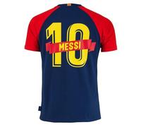 T-shirt - FC BARCELONE - Lionel MESSI - Coton - Manches courtes - Bleu L