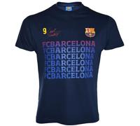 T-shirt - FC BARCELONE - Luis SUAREZ - Bleu - Manches courtes - Mixte 12 ans
