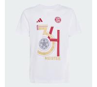T-shirt FC Bayern Championship Winner Junior White 13-14A