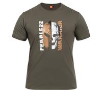 T-Shirt "Fearless Warrior" Pentagon - Olive 4XL