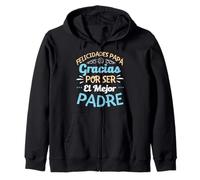 T-Shirt « Felicidades Papa Gracias Por Ser El Mejor Padre Dad » Sweat à Capuche