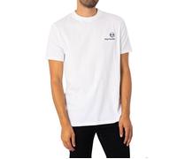 Sergio Tacchini Homme T-Shirt Felton, White/Navy, M
