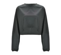 T-Shirt féminin col Rond Manches Courtes Sweat-Shirt Sport Pull tricoté Haut Longues élégant décontracté Tendance Confortable léger Respirant Doux