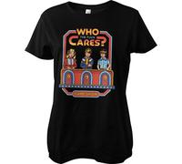 T-shirt féminin Who The F*ck Cares - XX-Large - Noir