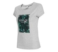 T-shirt femme 4F TSD031 - Gris - Manches courtes - Col arrondi XL