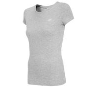 T-shirt Femme 4F TSD350 Gris - Coton - Manches courtes - Col arrondi XXL