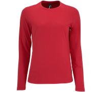 T-Shirt Femme À Manches Longues En Coton SOL'S Imperial Col Rond