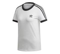 T-shirt femme - adidas - 3-Stripes - Blanc/noir - Manches courtes - Jersey de coton 14 ans
