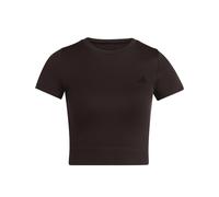 Adidas T-shirt fonctionnel Workout Essentials manches courtes marron Femme L