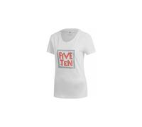 T shirt femme adidas five ten gfx tee blanc