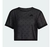 Adidas T-shirt femme PrimeLift Essentials boxy en mesh Noir M