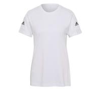 T-shirt Femme ADIDAS Squadra 21 Blanc - Coupe Regular - Manches courtes - 100% polyester S