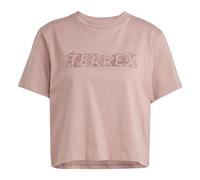 Adidas Terrex Graphic Short Sleeve T-shirt Rose S Femme