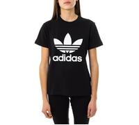 T-shirt Femme - ADIDAS - Trefoil - Noir - Manches Courtes - Col Arrondi 38