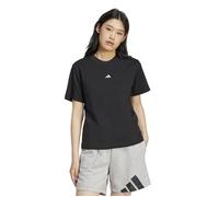 T-shirt Femme - adidas W SL SJ Tee - 100% Coton - Couleur Noire - Coupe Classique M