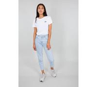 Alpha Industries Basic Small Logo Short Sleeve T-shirt Blanc S Femme
