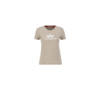 T-shirt femme Alpha Industries New Basic Beige XS